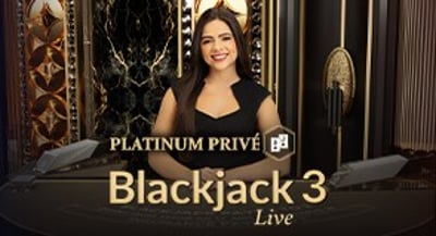 Live Platinum Privé Blackjack 3