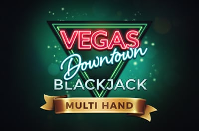 Multihand Vegas Downtown Blackjack