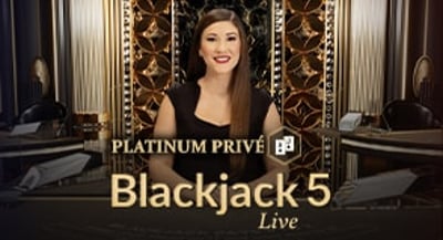 Live Platinum Privé Blackjack 5