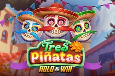 Tres Pinatas Hold & Win