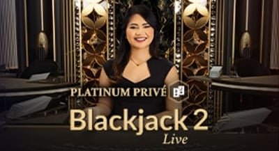 Live Platinum Privé Blackjack 2