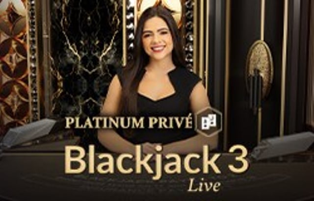 Live Platinum Privé Blackjack 3