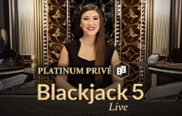 Live Platinum Privé Blackjack 5