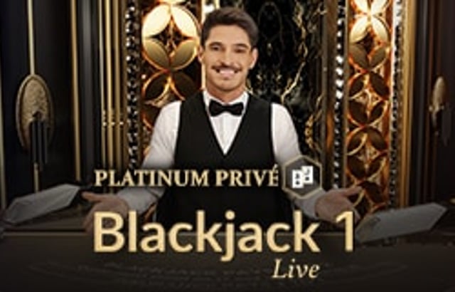 Live Platinum Privé Blackjack 1